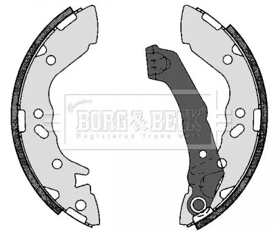 Handler.Part Brake shoe set BORG & BECK BBS6271 1