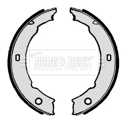 Handler.Part Brake shoe set BORG & BECK BBS6306 1