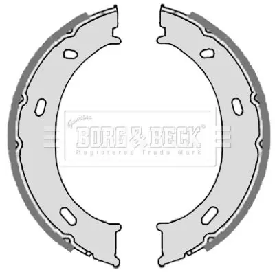 Handler.Part Brake shoe set BORG & BECK BBS6327 1