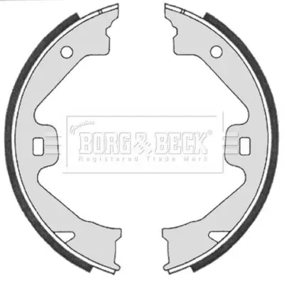 Handler.Part Brake shoe set BORG & BECK BBS6331 1