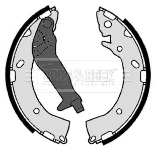 Handler.Part Brake shoe set BORG & BECK BBS6350 1