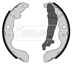 Handler.Part Brake shoe set BORG & BECK BBS6399 1