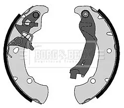 Handler.Part Brake shoe set BORG & BECK BBS6418 1