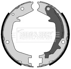 Handler.Part Brake shoe set BORG & BECK BBS6447 1