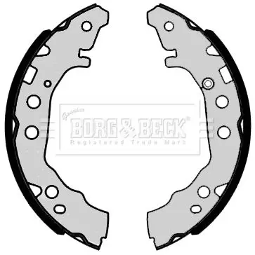 Handler.Part Brake shoe set BORG & BECK BBS6454 1