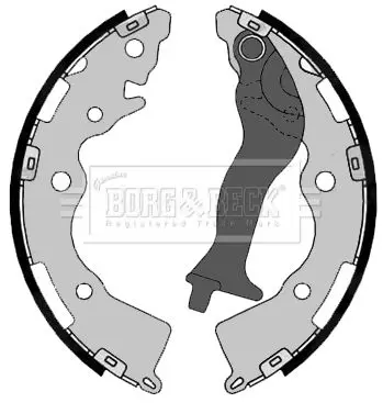 Handler.Part Brake shoe set BORG & BECK BBS6479 1