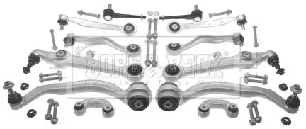 Handler.Part Suspension kit BORG & BECK BCA7122K 1