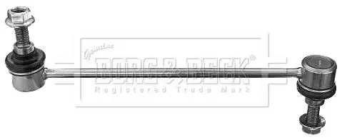 Handler.Part Rod/strut, stabiliser BORG & BECK BDL7387 1