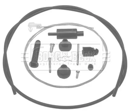 Handler.Part Accelerator cable BORG & BECK BKA1084 1