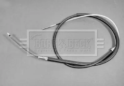 Handler.Part Cable, parking brake BORG & BECK BKB1087 2