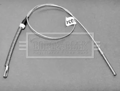 Handler.Part Cable, parking brake BORG & BECK BKB1034 1