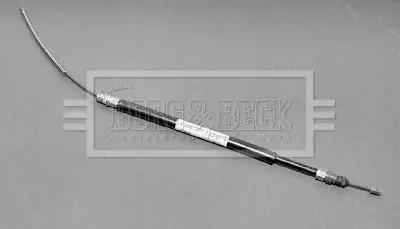 Handler.Part Cable, parking brake BORG & BECK BKB1046 2