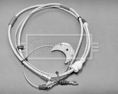 Handler.Part Cable, parking brake BORG & BECK BKB1158 1