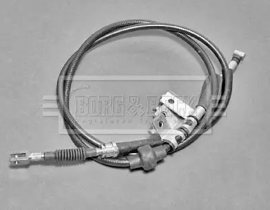 Handler.Part Cable, parking brake BORG & BECK BKB1186 1