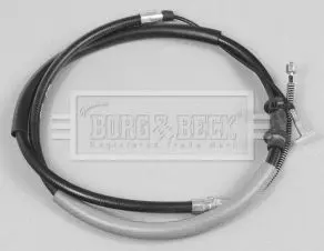 Handler.Part Cable, parking brake BORG & BECK BKB1337 1