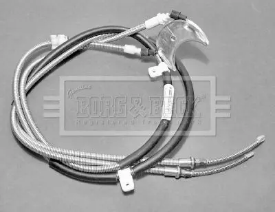 Handler.Part Cable, parking brake BORG & BECK BKB1342 1