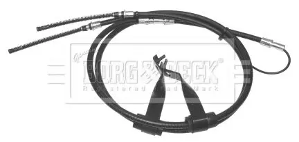 Handler.Part Cable, parking brake BORG & BECK BKB1346 2