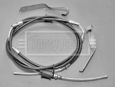 Handler.Part Cable, parking brake BORG & BECK BKB1347 1