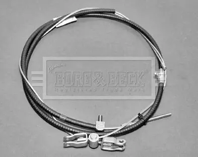 Handler.Part Cable, parking brake BORG & BECK BKB1276 1