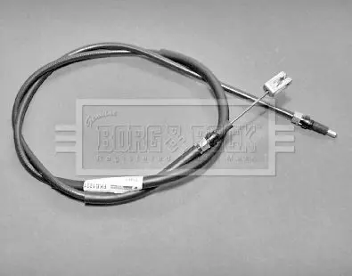 Handler.Part Cable, parking brake BORG & BECK BKB1231 2