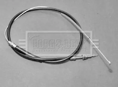 Handler.Part Cable, parking brake BORG & BECK BKB1238 1