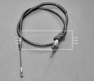 Handler.Part Cable, parking brake BORG & BECK BKB1627 2