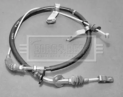 Handler.Part Cable, parking brake BORG & BECK BKB1778 1