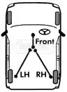 Handler.Part Cable, parking brake BORG & BECK BKB1778 2