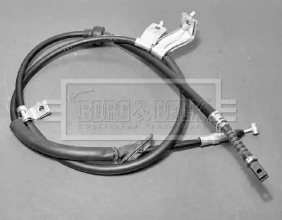 Handler.Part Cable, parking brake BORG & BECK BKB1832 1