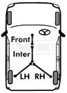 Handler.Part Cable, parking brake BORG & BECK BKB1849 2