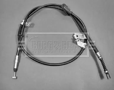 Handler.Part Cable, parking brake BORG & BECK BKB1933 1