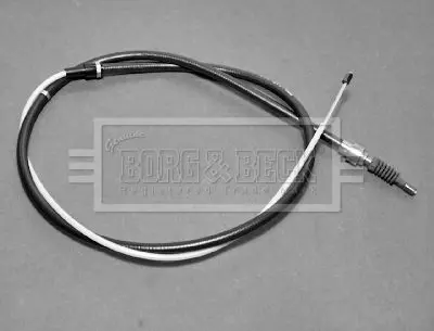 Handler.Part Cable, parking brake BORG & BECK BKB1907 1