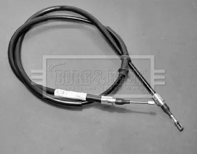 Handler.Part Cable, parking brake BORG & BECK BKB1911 2