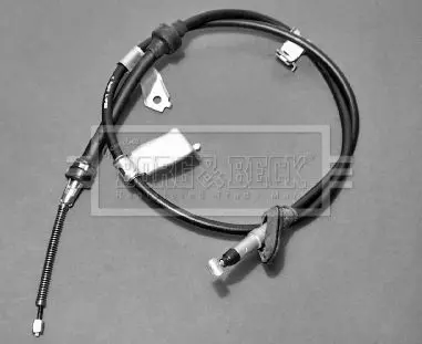 Handler.Part Cable, parking brake BORG & BECK BKB1995 1