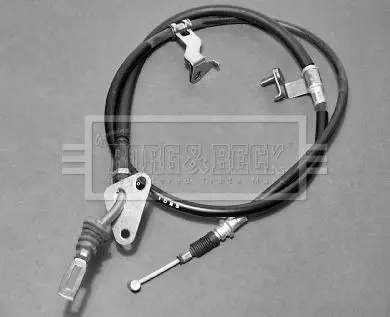 Handler.Part Cable, parking brake BORG & BECK BKB2072 1