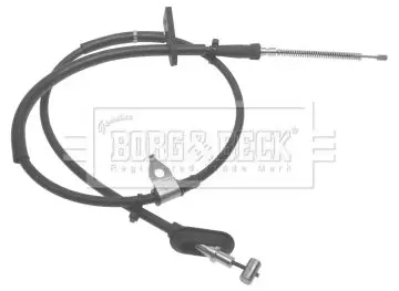 Handler.Part Cable, parking brake BORG & BECK BKB2327 2