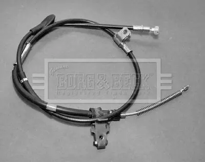 Handler.Part Cable, parking brake BORG & BECK BKB2329 2