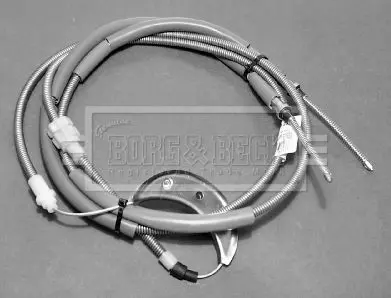 Handler.Part Cable, parking brake BORG & BECK BKB2357 1