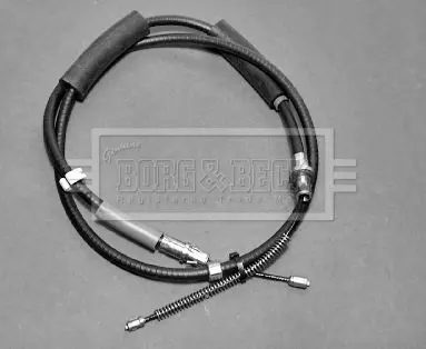 Handler.Part Cable, parking brake BORG & BECK BKB2374 2