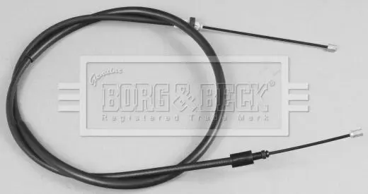 Handler.Part Cable, parking brake BORG & BECK BKB2393 2