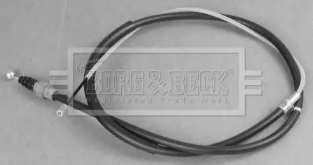 Handler.Part Cable, parking brake BORG & BECK BKB2467 1