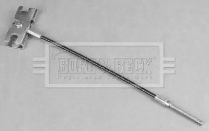 Handler.Part Cable, parking brake BORG & BECK BKB2243 2