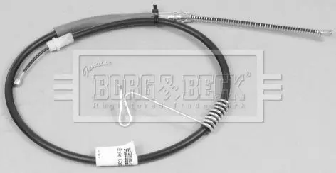 Handler.Part Cable, parking brake BORG & BECK BKB2512 1