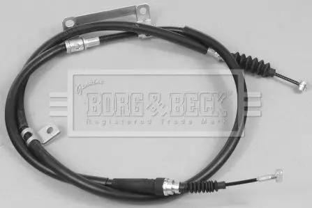 Handler.Part Cable, parking brake BORG & BECK BKB2533 1