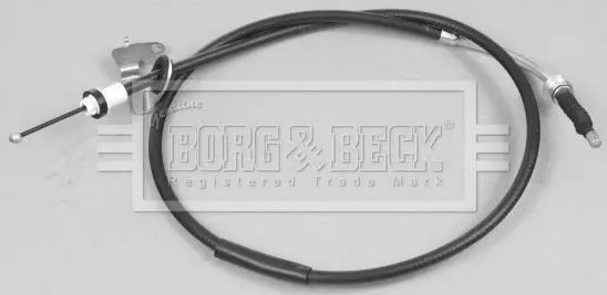 Handler.Part Cable, parking brake BORG & BECK BKB2550 1