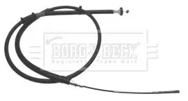 Handler.Part Cable, parking brake BORG & BECK BKB2796 1