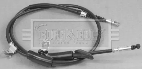 Handler.Part Cable, parking brake BORG & BECK BKB2821 1