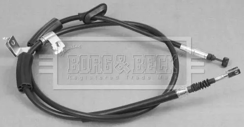 Handler.Part Cable, parking brake BORG & BECK BKB2822 1