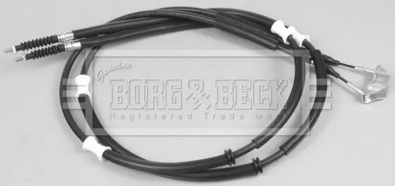 Handler.Part Cable, parking brake BORG & BECK BKB2584 1