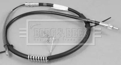 Handler.Part Cable, parking brake BORG & BECK BKB2748 1